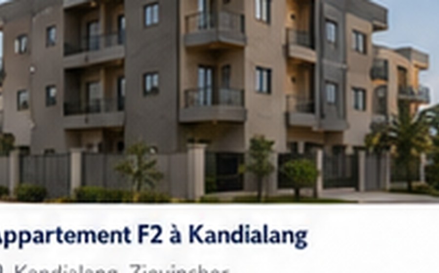 Appartement F2 à Kandialang